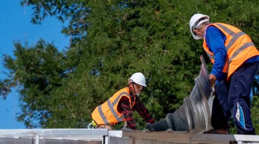 Professional metal roof installation in Ripon, WI